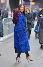 GABRIELLE UNION Out and About in New York 01/10/2017