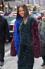 GABRIELLE UNION Out and About in New York 01/10/2017