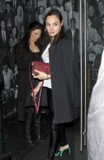 GAL GADOT at Catch LA in West Hollywood 01/28/2017