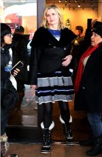 GEENA DAVIS Out in Park City 01/22/2017