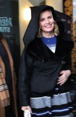 GEENA DAVIS Out in Park City 01/22/2017