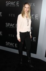 GENEVIEVE MORTON at ‘The Space Between Us’ Premiere in Los Angeles 01/17/2017