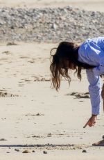 GEORGIA MAY FOOTE on the Beach in Malibu 01/28/2017