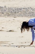 GEORGIA MAY FOOTE on the Beach in Malibu 01/28/2017