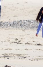 GEORGIA MAY FOOTE on the Beach in Malibu 01/28/2017