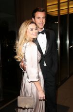 GEORGIA TOFFOLO at Glass Magazine 7th Anniversary Dinner in London 01/25/2017