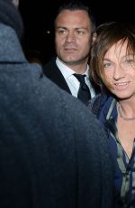 GIANNA NANNINI at Fendi Fashion Show in Milan 01/16/2017