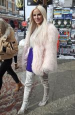 GIGI GORGEOUS Out in Park City 01/21/2017