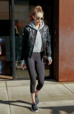 GIGI HADID Leaves Her Apartment in New York 01/16/2017