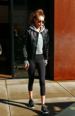 GIGI HADID Leaves Her Apartment in New York 01/16/2017