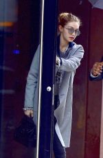 GIGI HADID Leaves Her Apartment in New York 01/24/2017