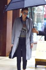 GIGI HADID Leaves Her Apartment in New York 01/24/2017