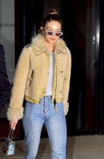 GIGI HADID Night Out in New York 01/19/2017