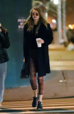GIGI HADID Night Out in New York 01/21/2017