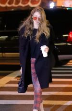 GIGI HADID Night Out in New York 01/21/2017