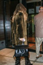 GIGI HADID Niht Out in New York 01/17/2017