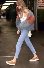 GIGI HADID Out in New York 01/18/2017