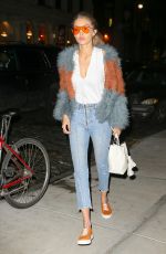 GIGI HADID Out in New York 01/18/2017