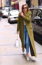 GIGI HADID Out in New York 01/27/2017