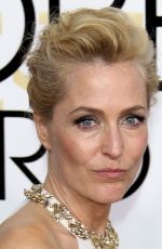 GILLIAN ANDERSON at 74th Annual Golden Globe Awards in Beverly Hills 01/08/2017
