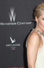 GILLIAN ANDERSON at Weinstein Company and Netflix Golden Globe Party in Beverly Hills 01/08/2017