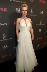 GILLIAN ANDERSON at Weinstein Company and Netflix Golden Globe Party in Beverly Hills 01/08/2017