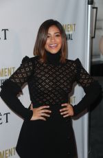GINA RODRIGUEZ at 2nd Annual Moet Moment Film Festival in West Hollywood 01/04/2017