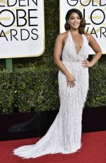 GINA RODRIGUEZ at 74th Annual Golden Globe Awards in Beverly Hills 01/08/2017