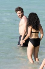 GRETA CARUSO in Bikini on the Beach in St. Barts 01/01/2016