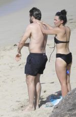 GRETA CARUSO in Bikini on the Beach in St. Barts 01/01/2016
