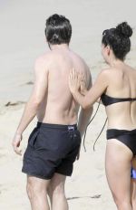 GRETA CARUSO in Bikini on the Beach in St. Barts 01/01/2016