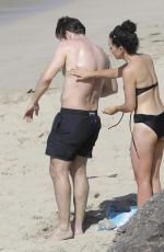 GRETA CARUSO in Bikini on the Beach in St. Barts 01/01/2016