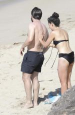 GRETA CARUSO in Bikini on the Beach in St. Barts 01/01/2016