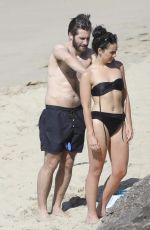GRETA CARUSO in Bikini on the Beach in St. Barts 01/01/2016