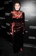 GRETA GERWIG at 2016 National Board of Review Gala in New York 01/04/2017