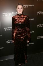 GRETA GERWIG at 2016 National Board of Review Gala in New York 01/04/2017