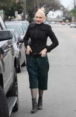 GWEN STEFANI Out and About in Los Angeles 01/15/2017
