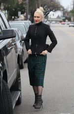 GWEN STEFANI Out and About in Los Angeles 01/15/2017
