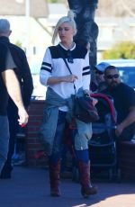 GWEN STEFANI Out and About in Solvang 01/29/2017
