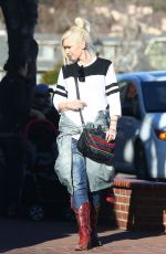GWEN STEFANI Out and About in Solvang 01/29/2017