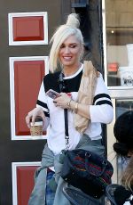 GWEN STEFANI Out and About in Solvang 01/29/2017