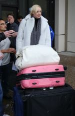 GWENDOLINE CHRISTIE Arrives in Salt Lake City 01/20/2017