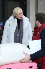 GWENDOLINE CHRISTIE Arrives in Salt Lake City 01/20/2017