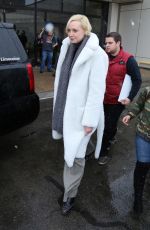 GWENDOLINE CHRISTIE Arrives in Salt Lake City 01/20/2017