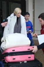 GWENDOLINE CHRISTIE Arrives in Salt Lake City 01/20/2017