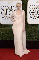 GWENDOLINE CHRISTIE at 74th Annual Golden Globe Awards in Beverly Hills 01/08/2017