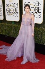 HAILEE STEINFELD at 74th Annual Golden Globe Awards in Beverly Hills 01/08/2017