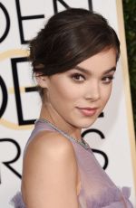 HAILEE STEINFELD at 74th Annual Golden Globe Awards in Beverly Hills 01/08/2017