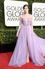 HAILEE STEINFELD at 74th Annual Golden Globe Awards in Beverly Hills 01/08/2017