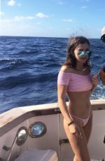 HAILEE STEINFLED in Bikini at a Boat, Instagram Pictures